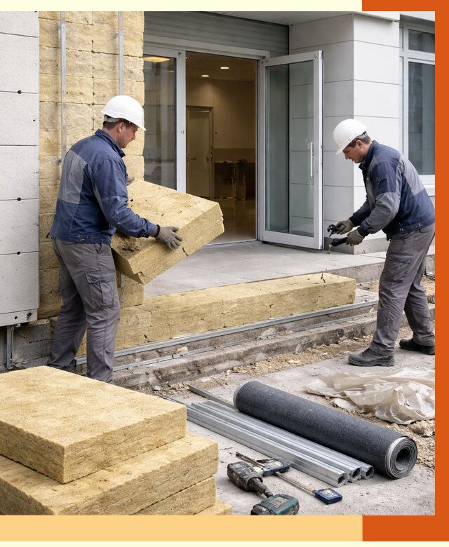 Утепление медицинского центра в Вятских Полянах под ключ от 12688 руб./м² | ТепломастерВтс