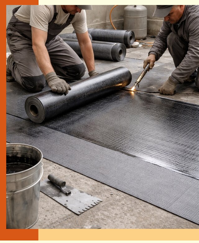Монтаж гидроизоляционной мембраны в Вятских Полянах для зданий и конструкций